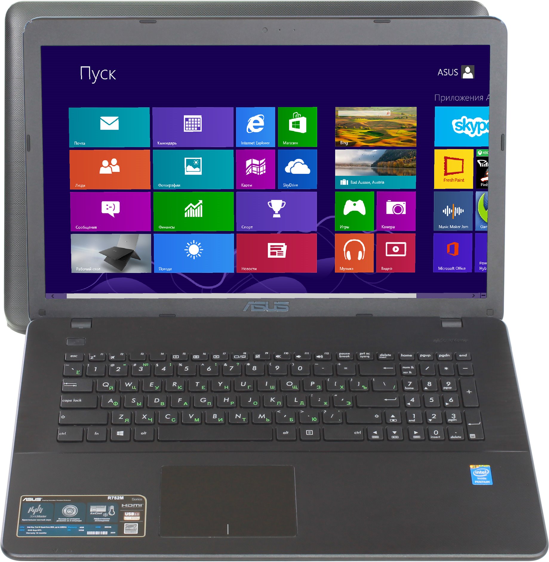 Asus R752M